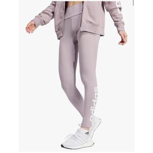 NWT - Adidas Women's Essentials High-Waisted Logo Leggings -Light Purple- Sz XS
